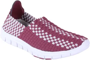 Comfy Feet NCAA Woven Colors Comfy Slip On Shoes