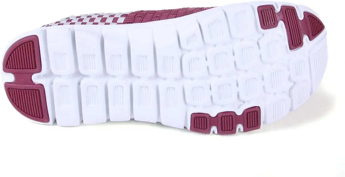 Comfy Feet NCAA Woven Colors Comfy Slip On Shoes