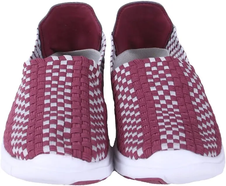 Comfy Feet NCAA Woven Colors Comfy Slip On Shoes