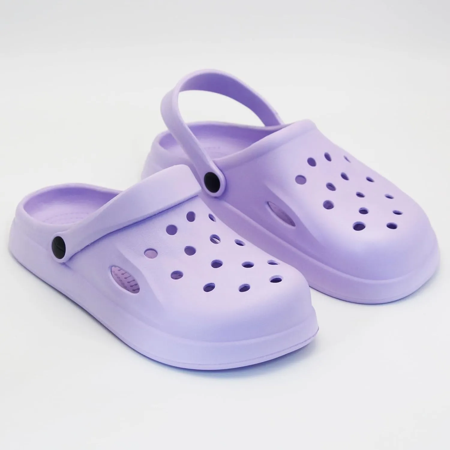 Comfy Garden Clogs for Women and Men, Slip On Mules Sandals Lightweight Slippers Outside Home Casual Wear Non-Slip Air Cushion Thick Bottom Slides Shoes
