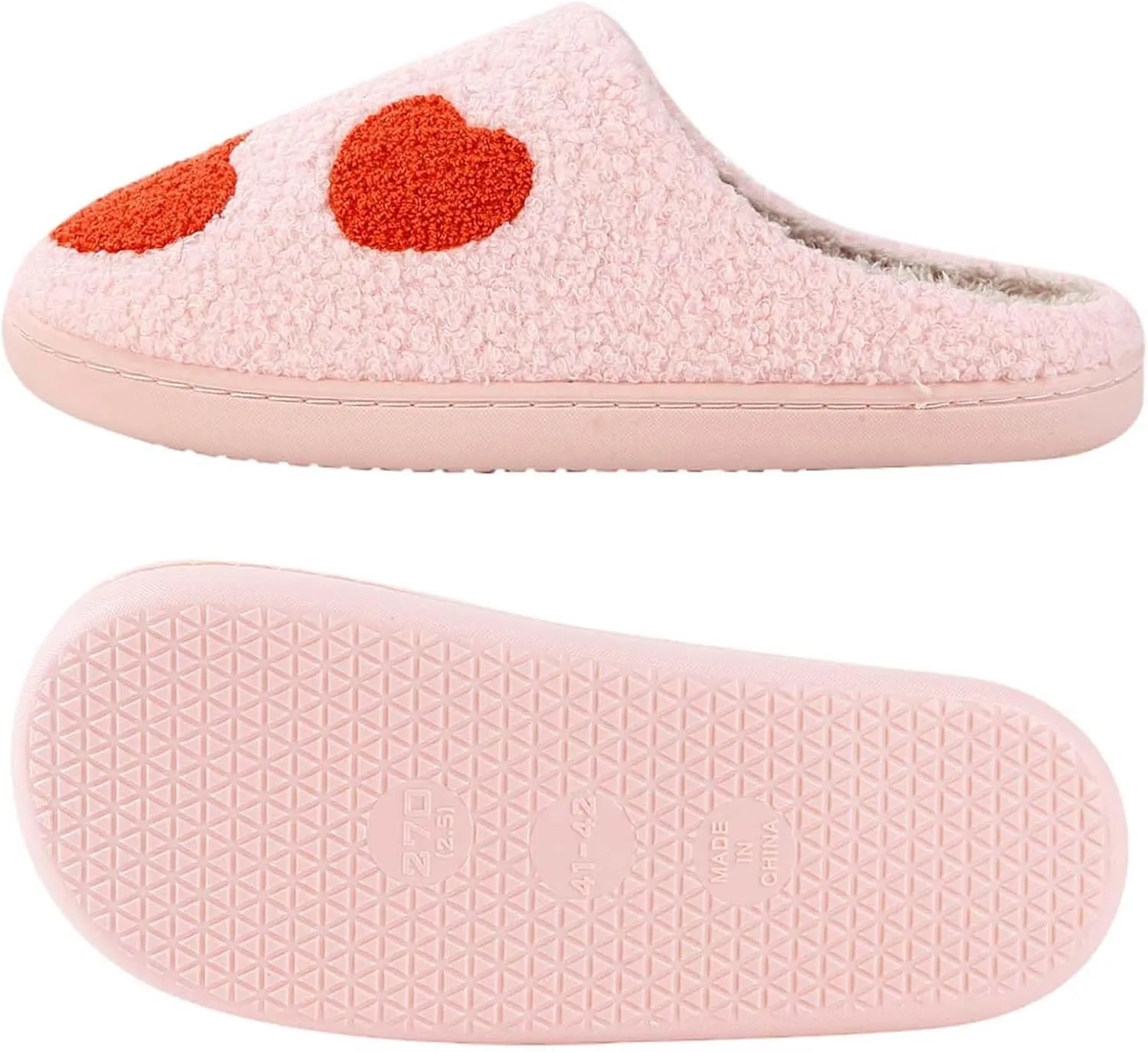 Comfy House Slippers For Women Men, Ladies Fuzzy Bedroom Slippers,indoor Outdoor Memory Foam Shoes