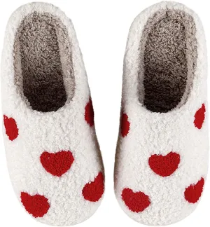 Comfy House Slippers For Women Men, Ladies Fuzzy Bedroom Slippers,indoor Outdoor Memory Foam Shoes