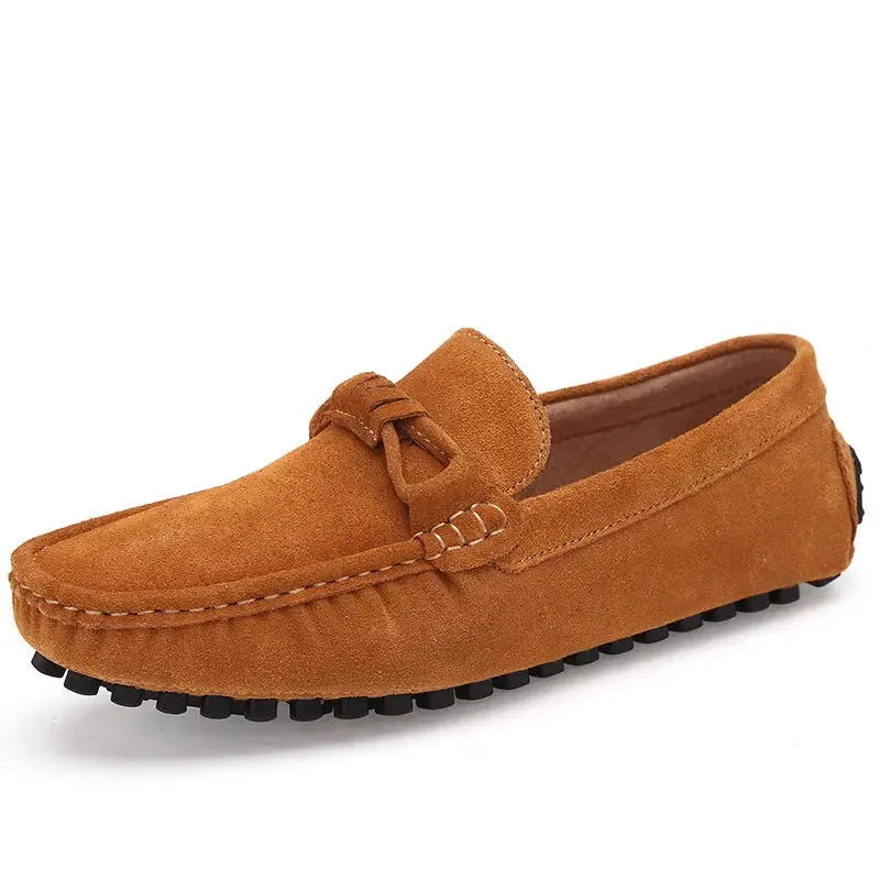 Comfy Slip-on Suede Leather Casual Shoes