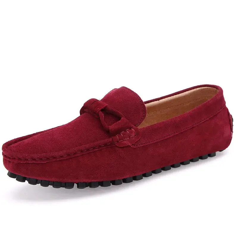 Comfy Slip-on Suede Leather Casual Shoes