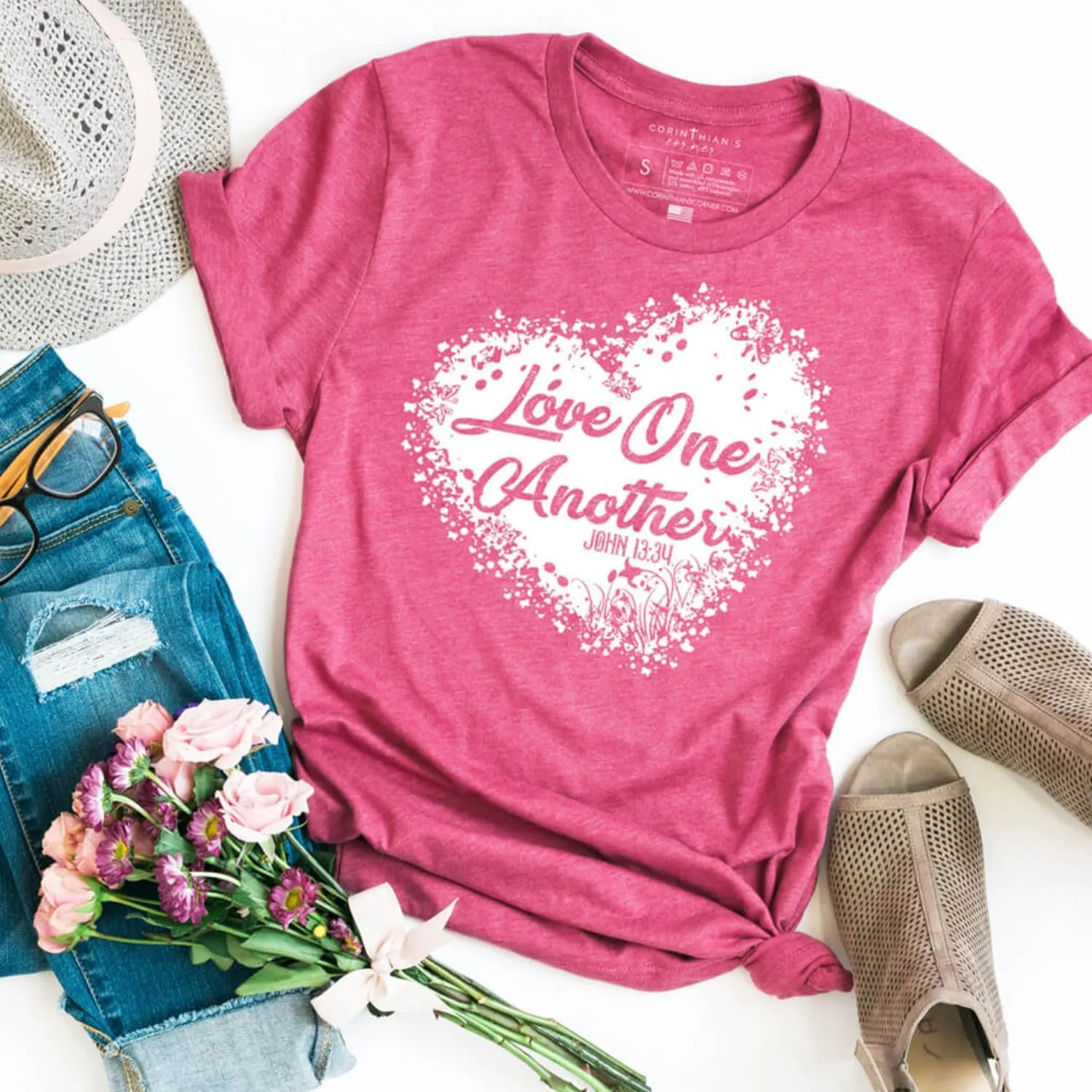 Corinthian's Corner | Christian Shirts for Women | Religious Graphic Tees | Christian Gifts