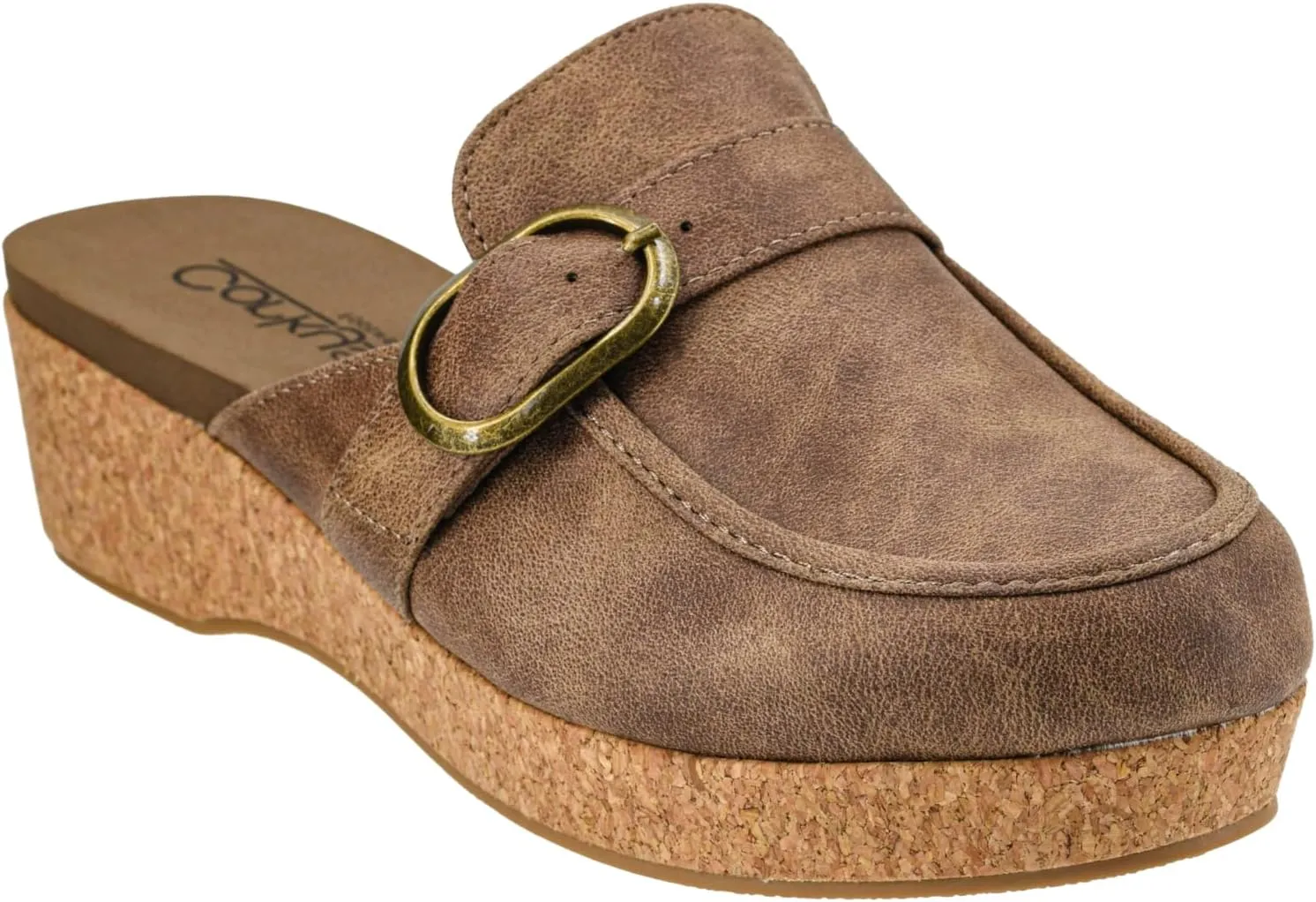 Corkys Footwear Womens All Get Out Clog - Featuring a Slip-in Design, A Functional Buckle, and The Signature Corkys Soft EVA Insoles for All-Day Comfort