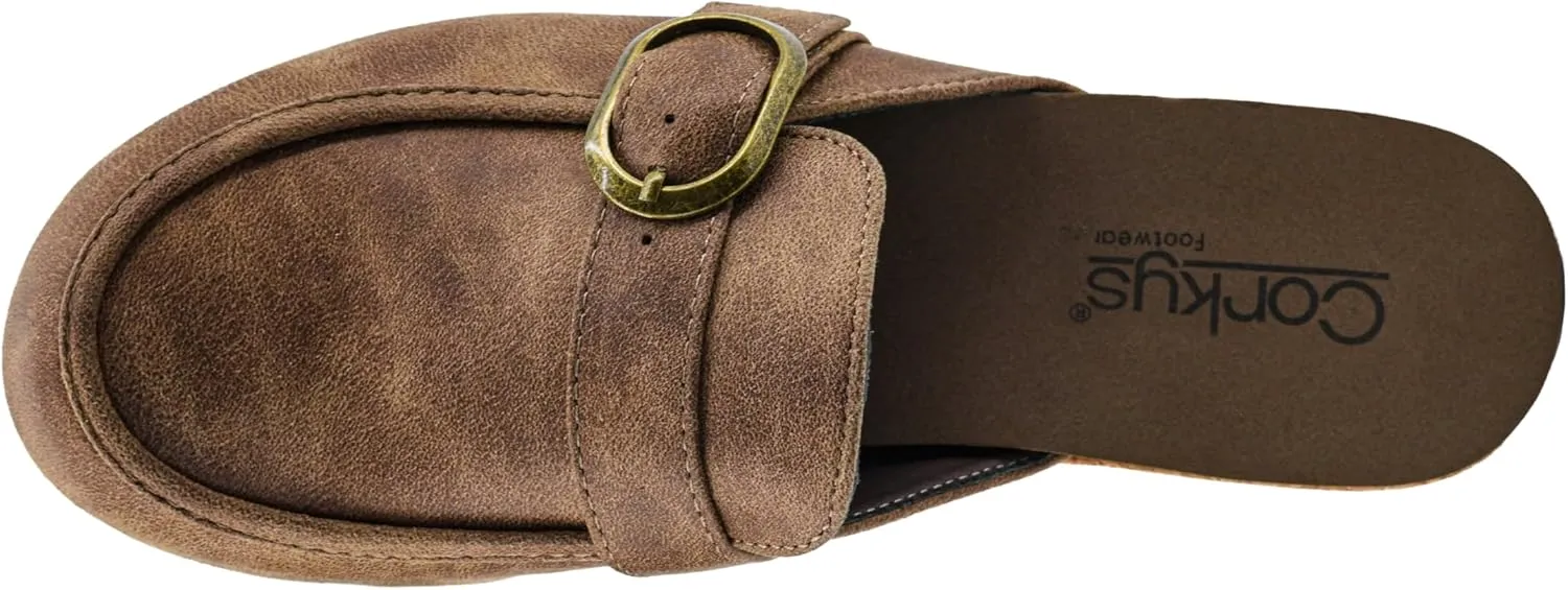 Corkys Footwear Womens All Get Out Clog - Featuring a Slip-in Design, A Functional Buckle, and The Signature Corkys Soft EVA Insoles for All-Day Comfort