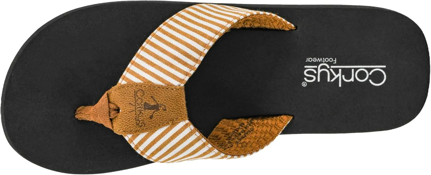 Corkys Footwear Womens Summer Break Flip Flops - Featuring A Thong Strap With Soft and Comfortable EVA insoles for All-Day Wear - Chic and Trendy Flip Flops