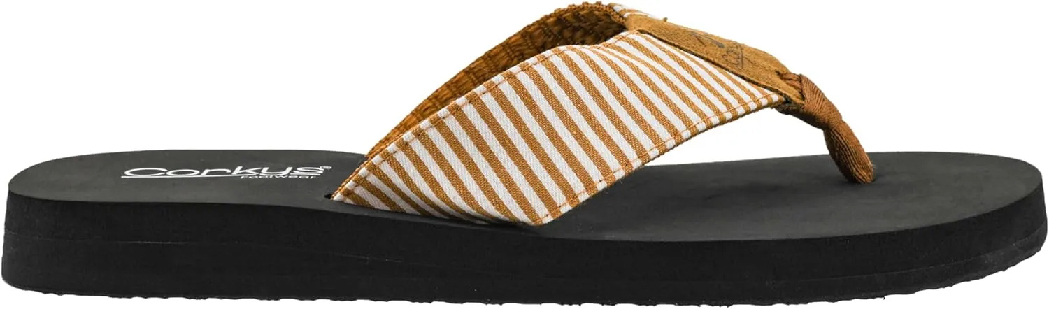 Corkys Footwear Womens Summer Break Flip Flops - Featuring A Thong Strap With Soft and Comfortable EVA insoles for All-Day Wear - Chic and Trendy Flip Flops