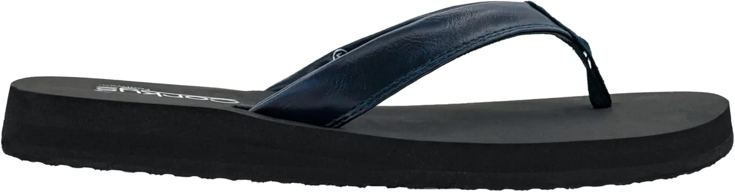 Corkys Footwear Women's Summer Plans Flip Flops, Comfortable & Stylish, Perfect for Beach Days & Casual Outings, Lightweight Sandals, Breathable and Cushioned