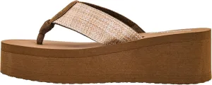 Corkys Footwear Women's Take A Dip Flip Flops - Featuring a Stylish V-Strap Design and a 2.5-Inch Platform, Blending Casual Elegance with Ultimate Comfort