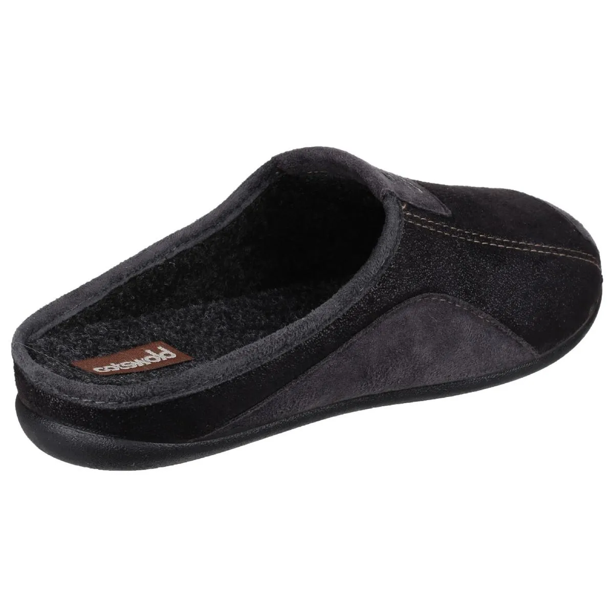 Cotswold Westwell Slipper Black