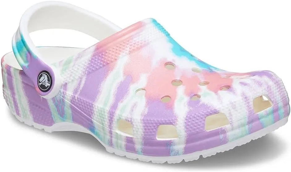 Crocs Classic Solar Rainbow Clogs