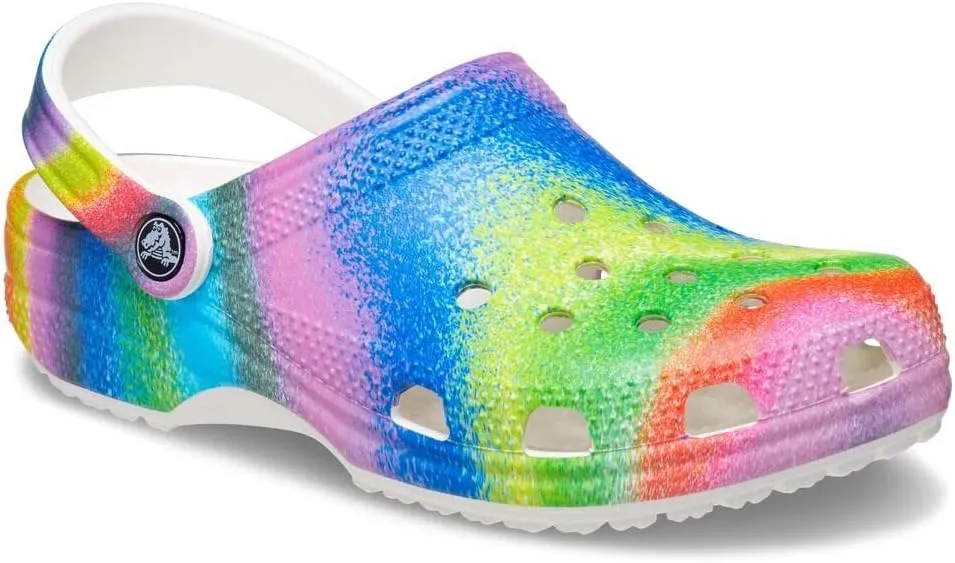 Crocs Classic Solar Rainbow Clogs