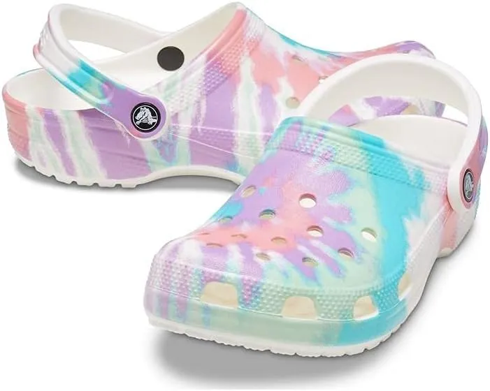 Crocs Classic Solar Rainbow Clogs