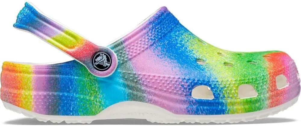 Crocs Classic Solar Rainbow Clogs
