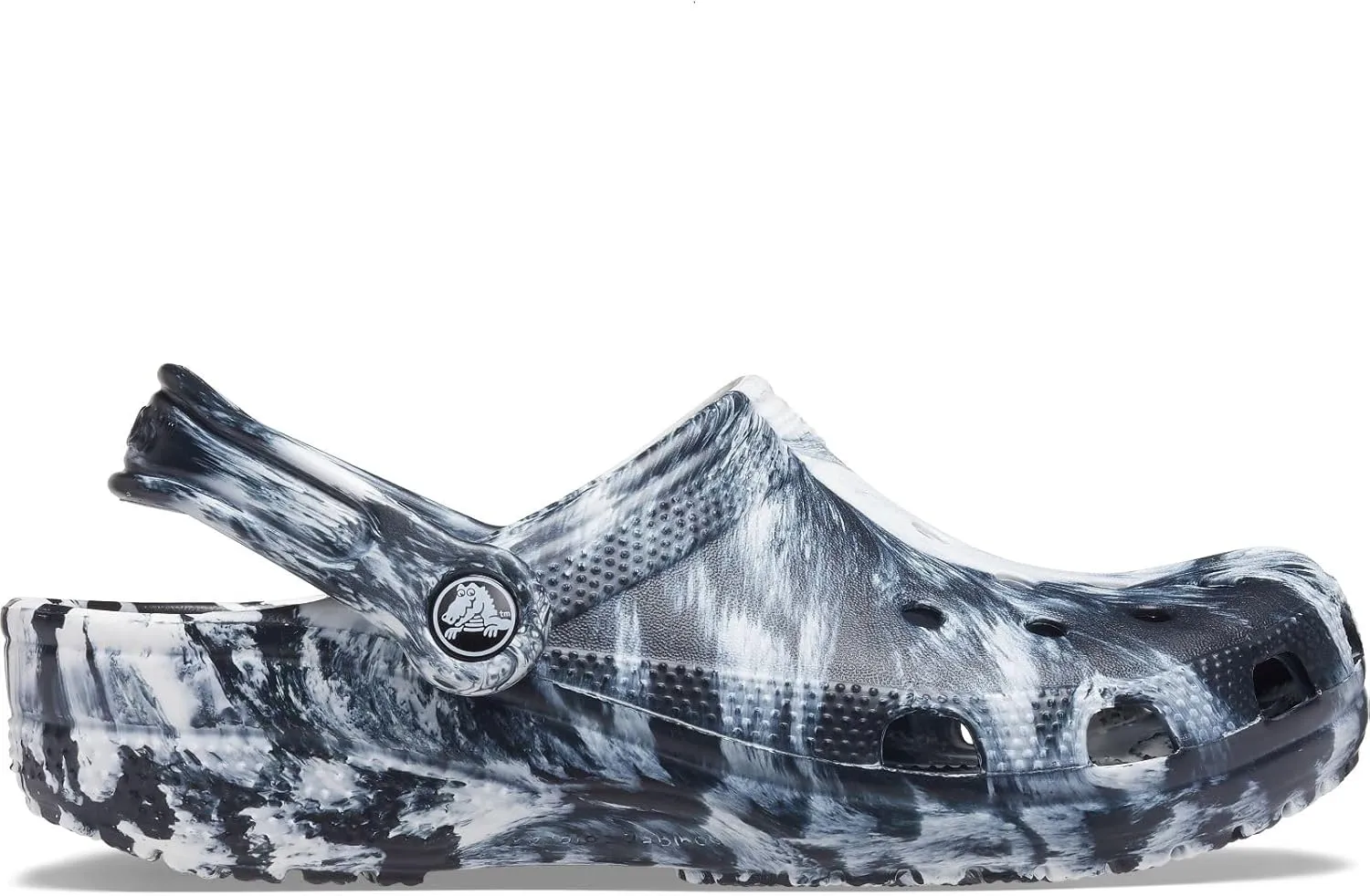 Crocs Unisex Classic Marbled Tie-Dye Clog