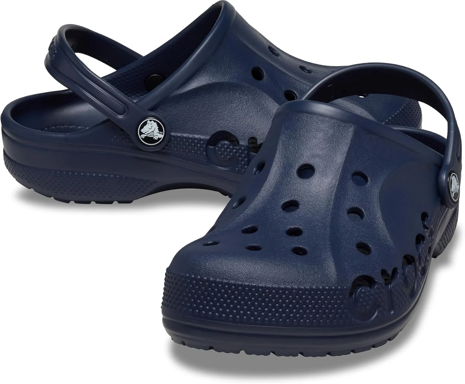 Crocs Via Clog, Slip-on Shoes for Kids and Toddlers, Navy, 11 US Unisex Little