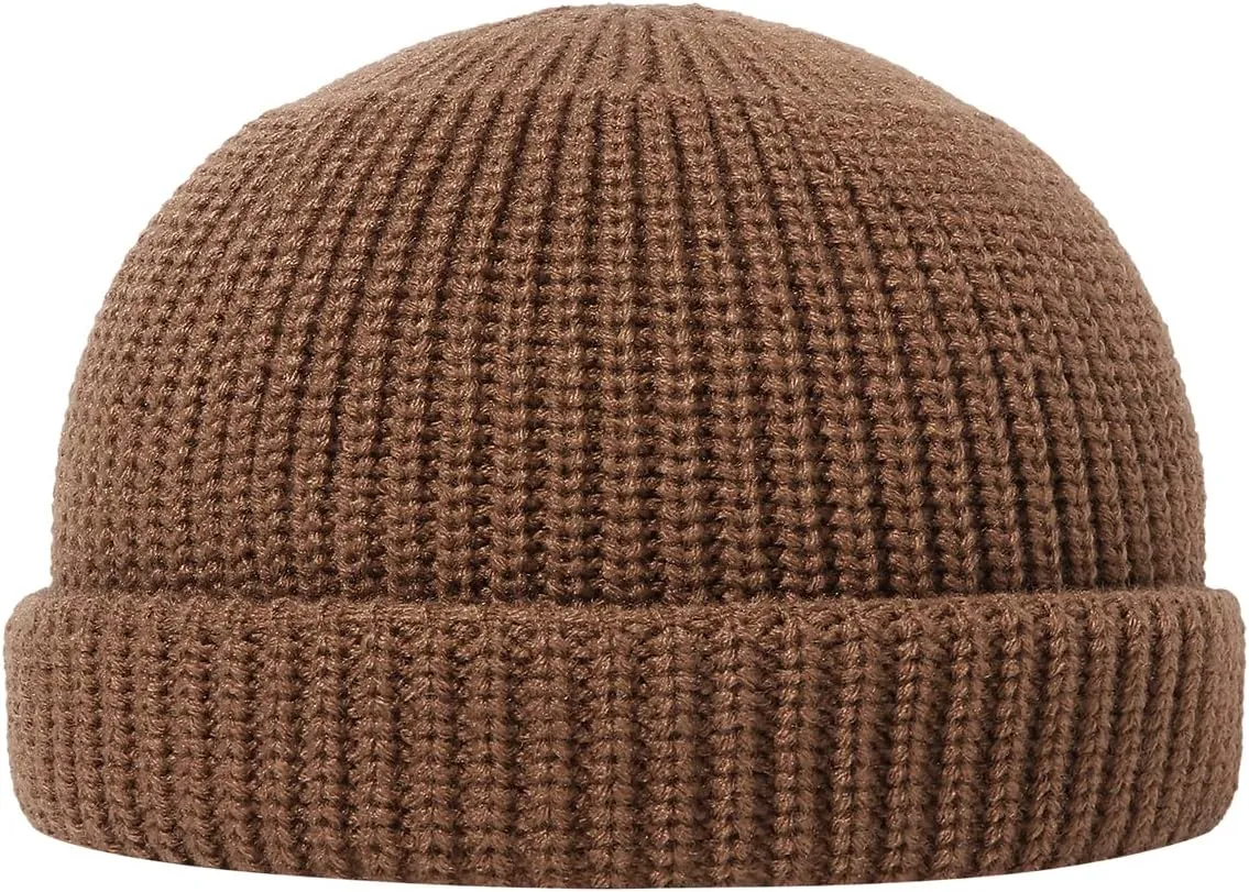 Croogo Knitted Beanie - Stylish Cuffed Skull Cap - Acrylic Watch Cap for Fishermen & Landlords