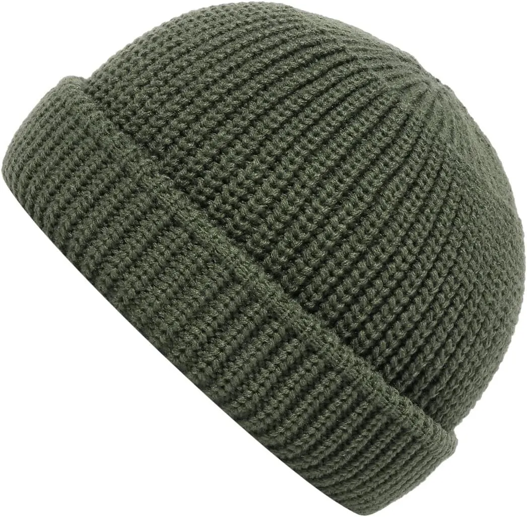 Croogo Knitted Beanie - Stylish Cuffed Skull Cap - Acrylic Watch Cap for Fishermen & Landlords