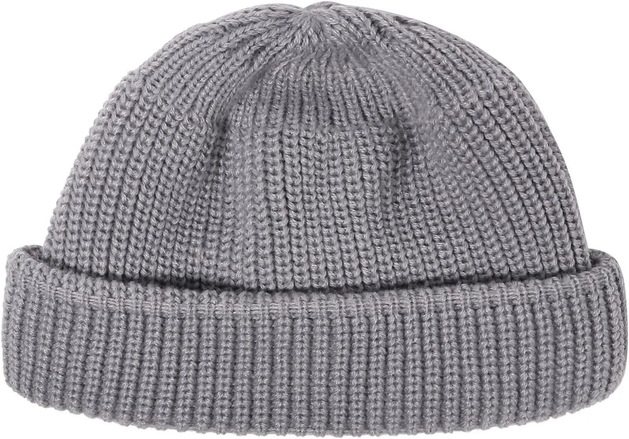 Croogo Knitted Beanie - Stylish Cuffed Skull Cap - Acrylic Watch Cap for Fishermen & Landlords