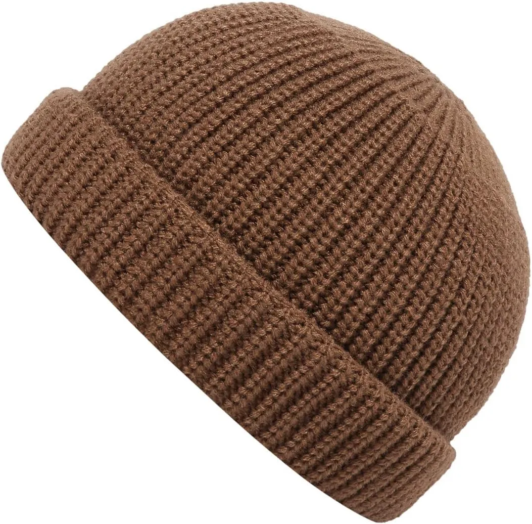 Croogo Knitted Beanie - Stylish Cuffed Skull Cap - Acrylic Watch Cap for Fishermen & Landlords
