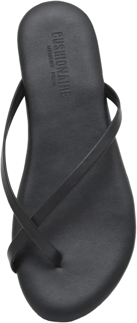 CUSHIONAIRE Women's Cove Flip Flop Sandal with Memory Foam
