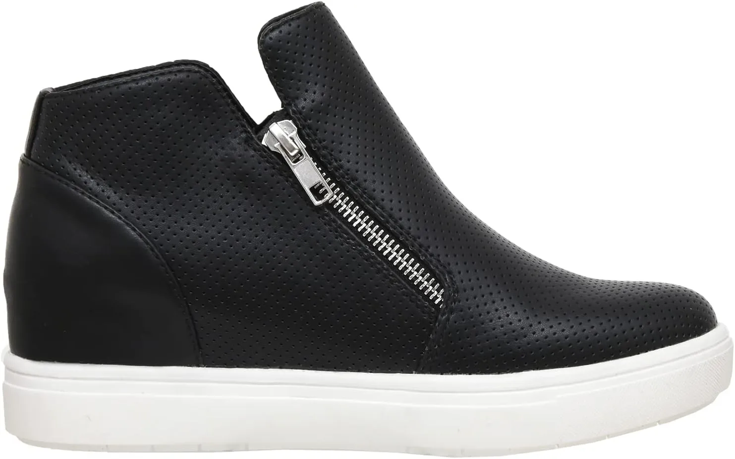 CUSHIONAIRE Women's Hart Hidden Wedge Sneaker  Wide Width Available