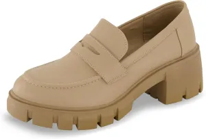CUSHIONAIRE Women's Pierce Slip on Loafer  Memory Foam, Wide Widths Available