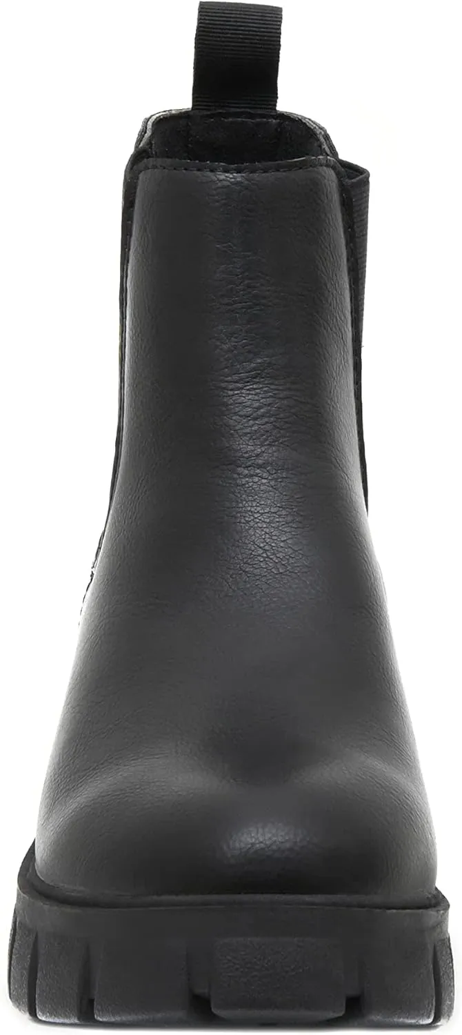 CUSHIONAIRE Women's Sasha slip on chelsea boot  Memory Foam