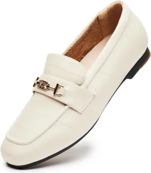 DeYashopin Women's Loafer Shoes Leisure Slip On Work Shoes Comfort Walking Flats