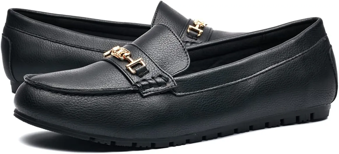 DeYashopin Women's Loafer Shoes Leisure Slip On Work Shoes Comfort Walking Flats