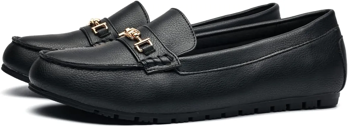 DeYashopin Women's Loafer Shoes Leisure Slip On Work Shoes Comfort Walking Flats