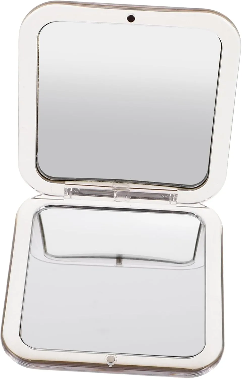 Didiseaon Travel Vanity Mirror Portable Folding Mini Square Makeup Mirror for Women