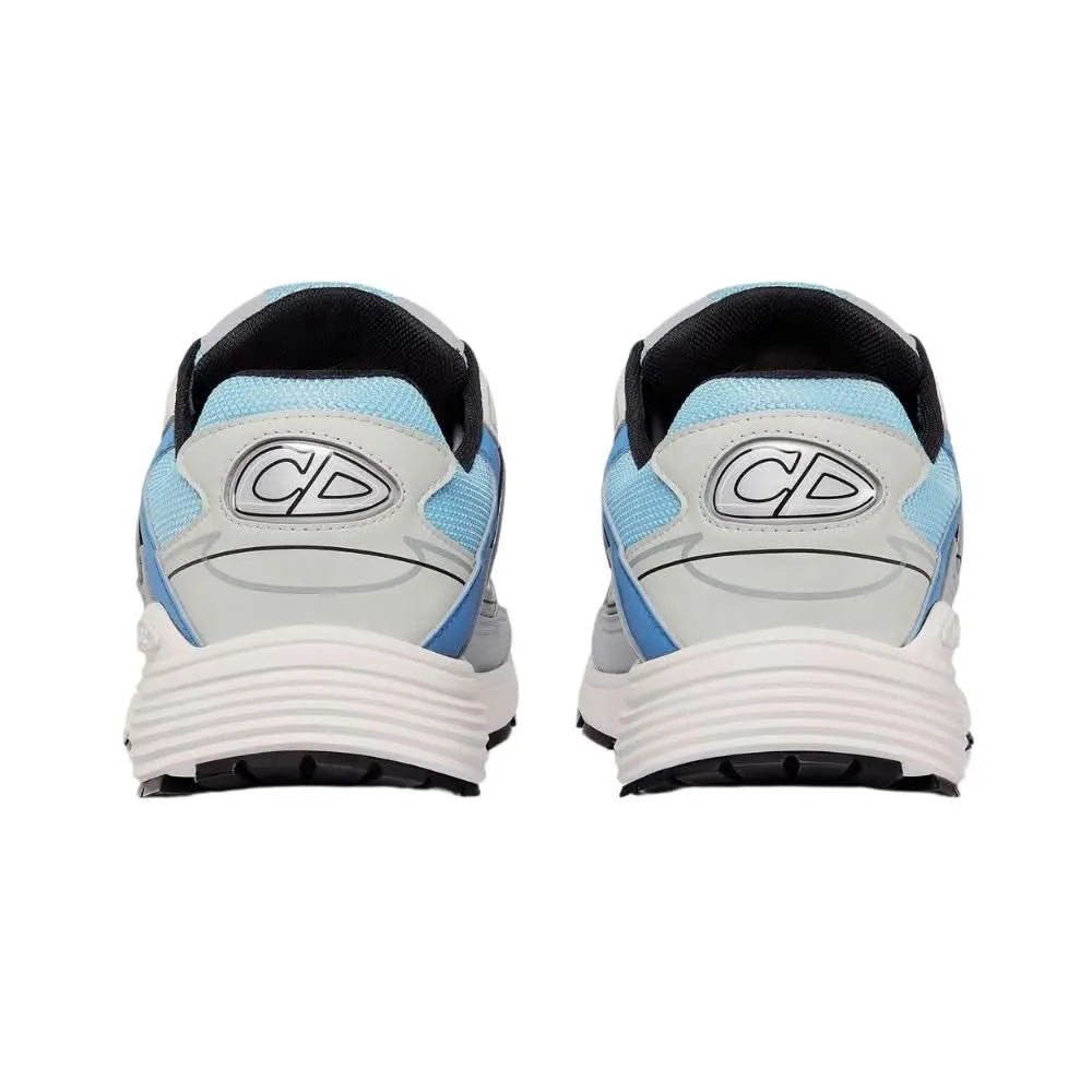 Dior B30 Light Blue Mesh and Blue, Gray and White Technical Fabric
