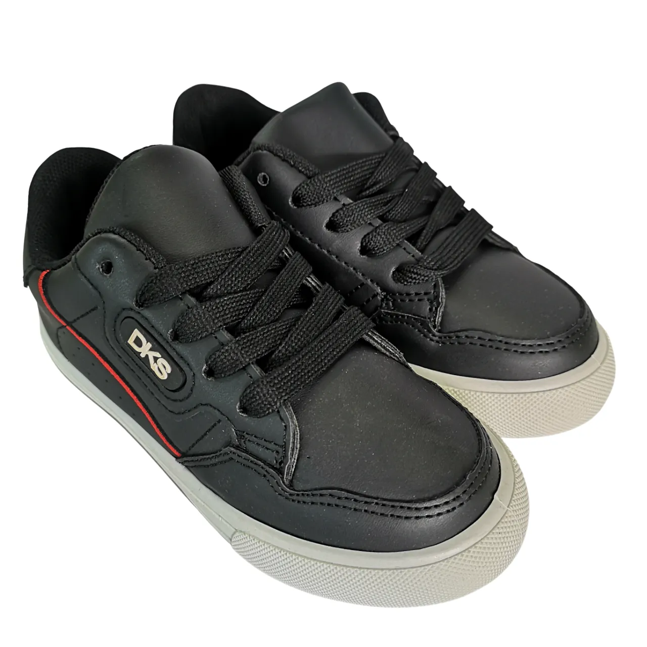 DKS Leather Kids Black Sneaker
