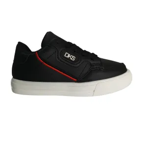 DKS Leather Kids Black Sneaker