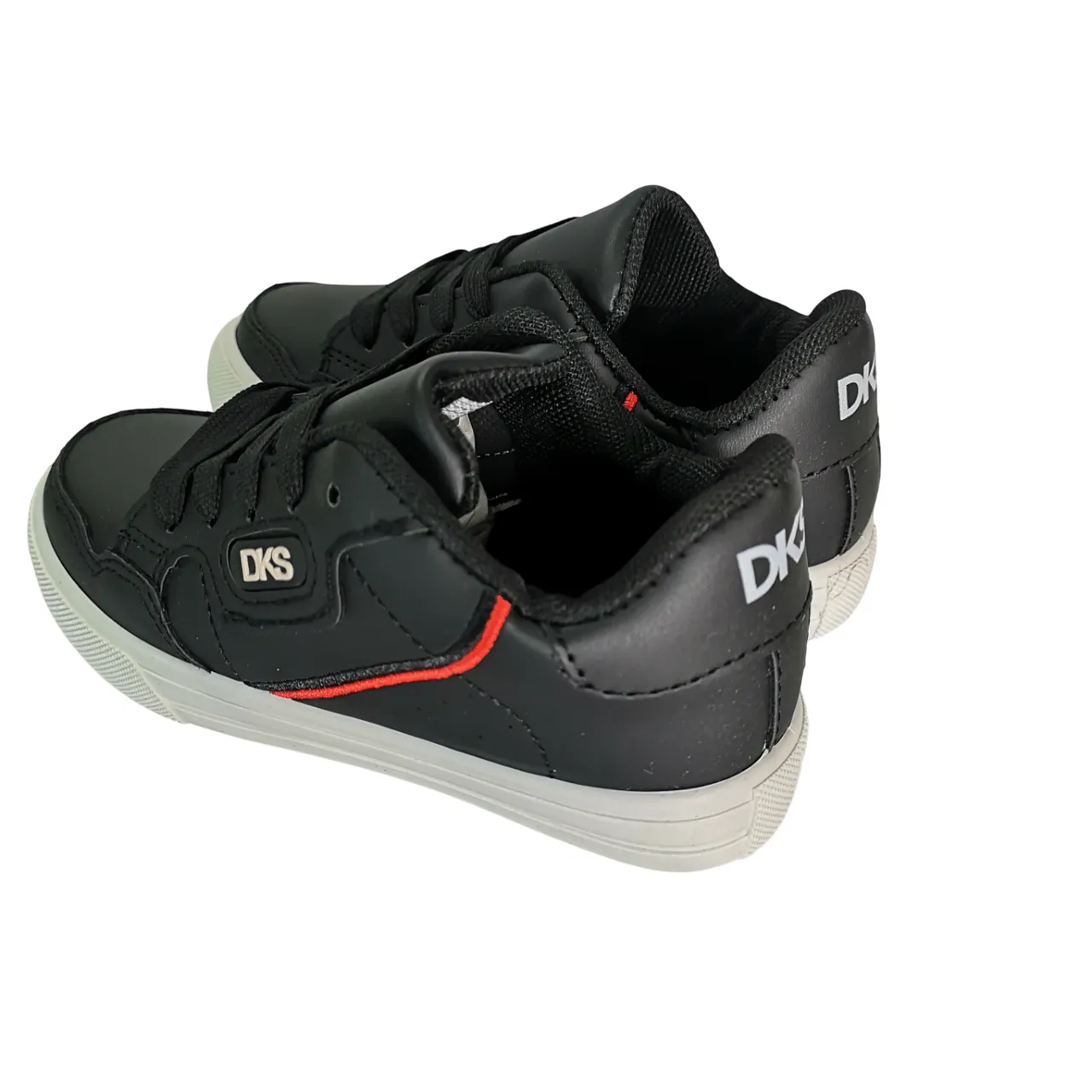 DKS Leather Kids Black Sneaker