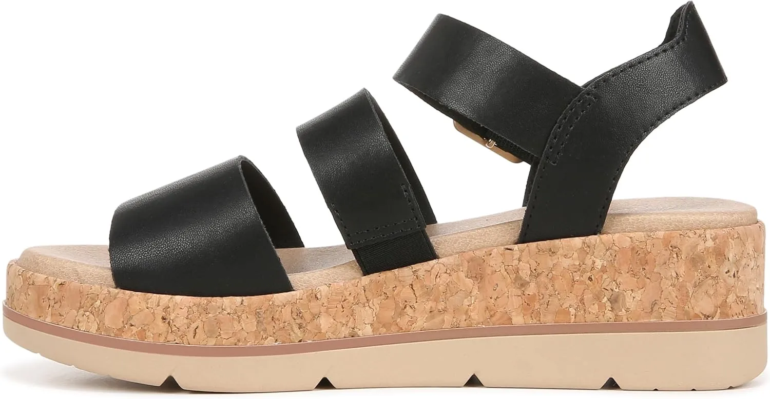 Dr. Scholl's Shoes Women's Once Twice Espadrille Wedge Sandal