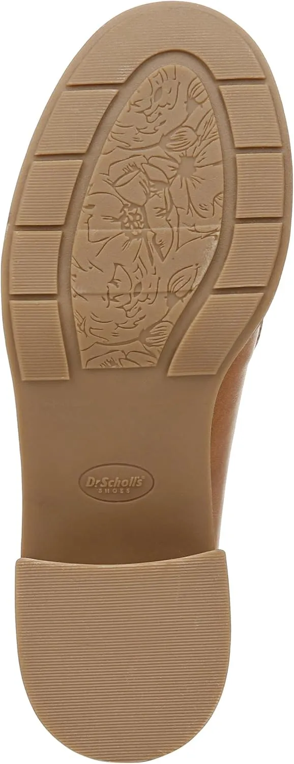 Dr. Scholl's Shoes Womens Rate Up Bit Slip On Block Heel Loafer