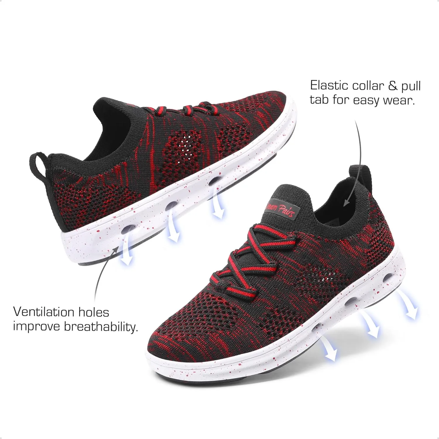 DREAM PAIRS Boys Girls Sneakers Kids Slip on Summer Quick Dry Lightweight Aqua Water Shoes