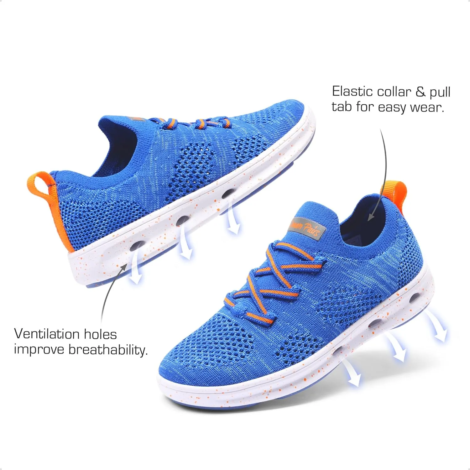 DREAM PAIRS Boys Girls Sneakers Kids Slip on Summer Quick Dry Lightweight Aqua Water Shoes