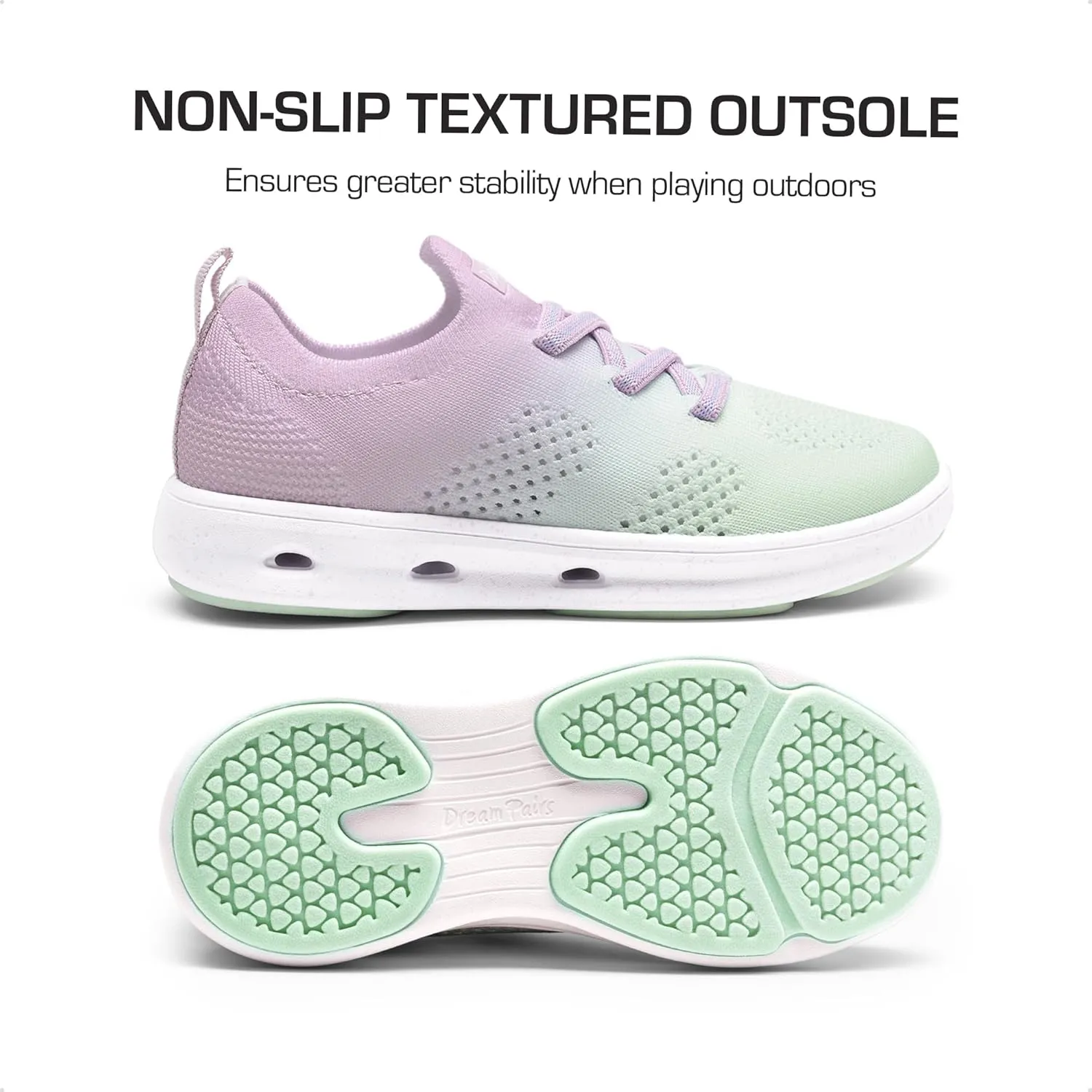 DREAM PAIRS Boys Girls Sneakers Kids Slip on Summer Quick Dry Lightweight Aqua Water Shoes