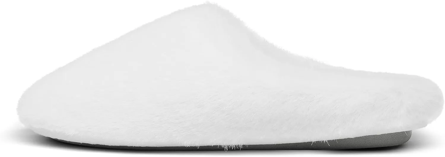 DREAM PAIRS Women's Plush Fuzzy Slip on Indoor Outdoor Winter House Slippers