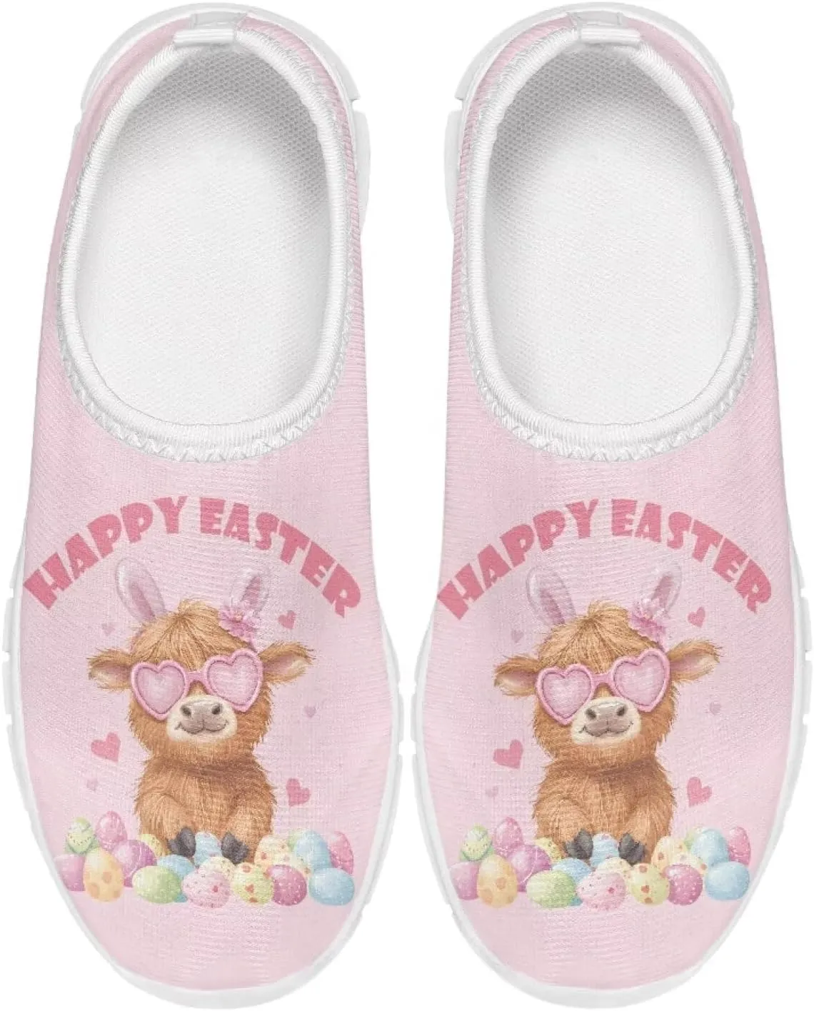 Eater Shoes for Girls Slip On Sneakers Kids Running Shoes Travel Shoes