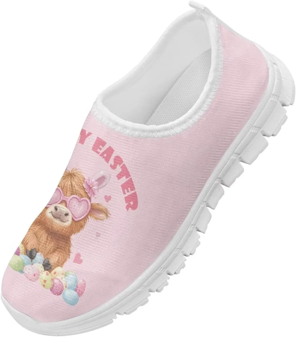 Eater Shoes for Girls Slip On Sneakers Kids Running Shoes Travel Shoes