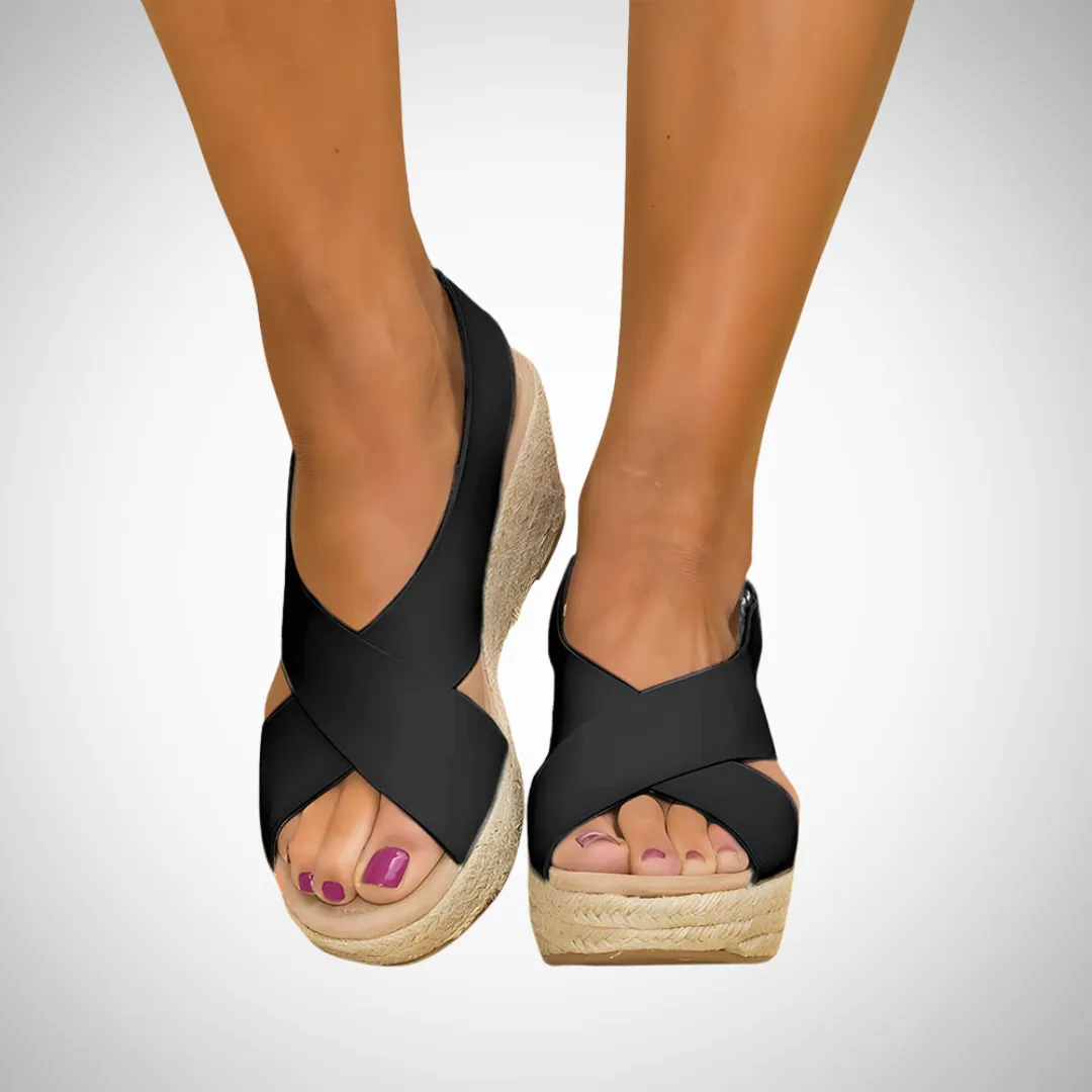 Emily Espadrille Wedge Sandals