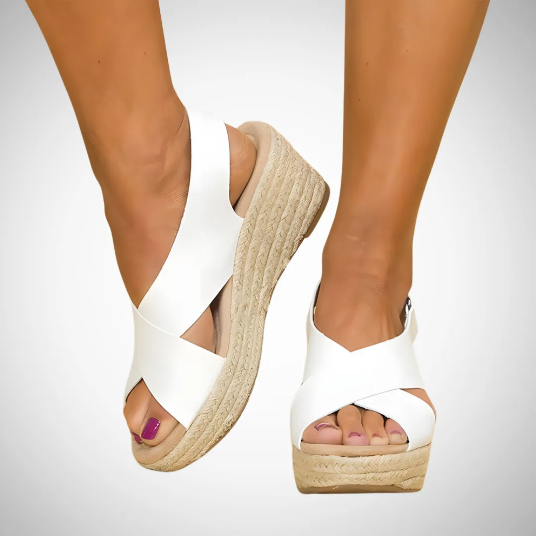 Emily Espadrille Wedge Sandals