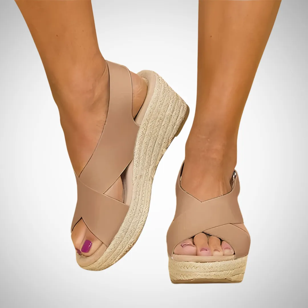 Emily Espadrille Wedge Sandals