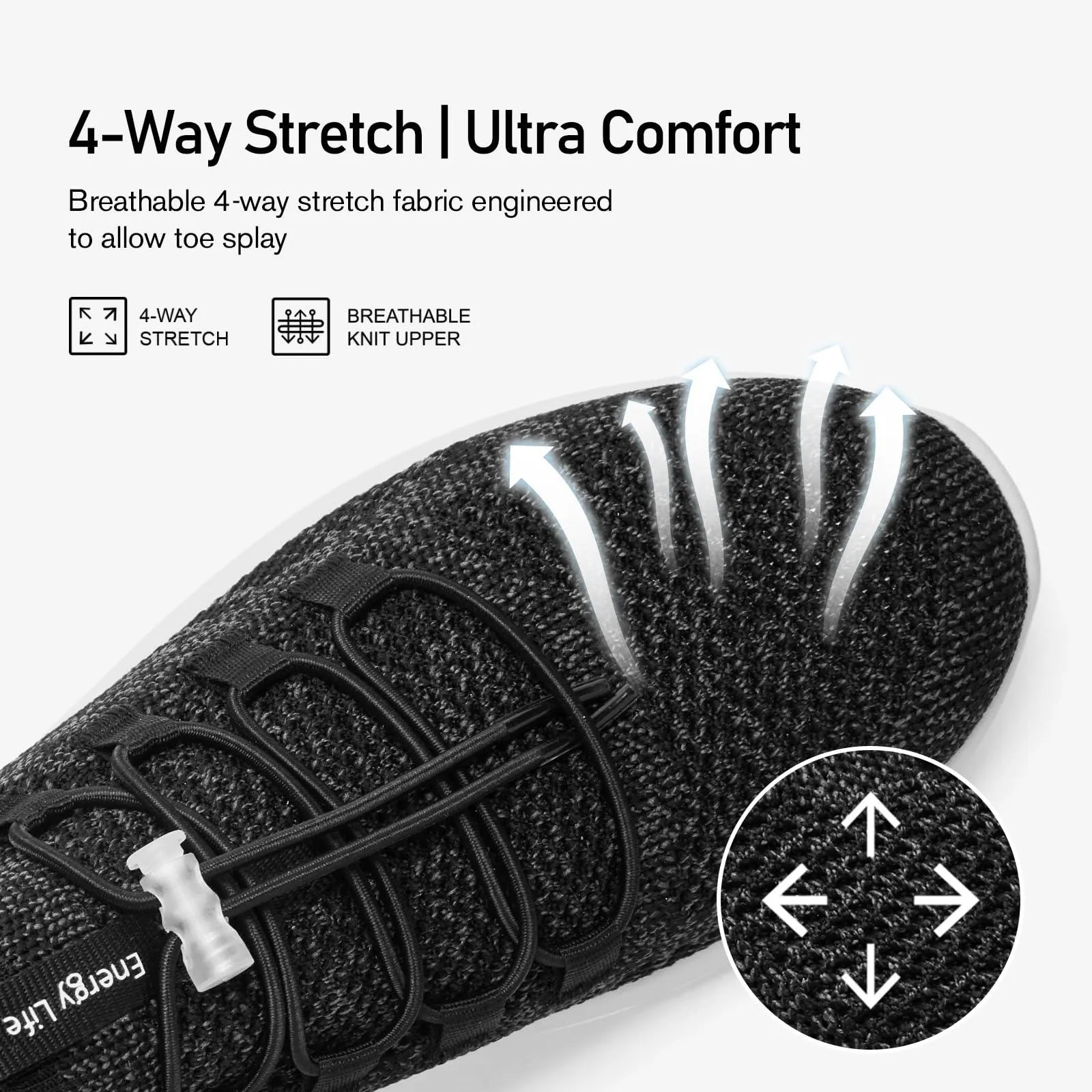 Energycloud Nova Knit - Womens Slip On Walking Shoes